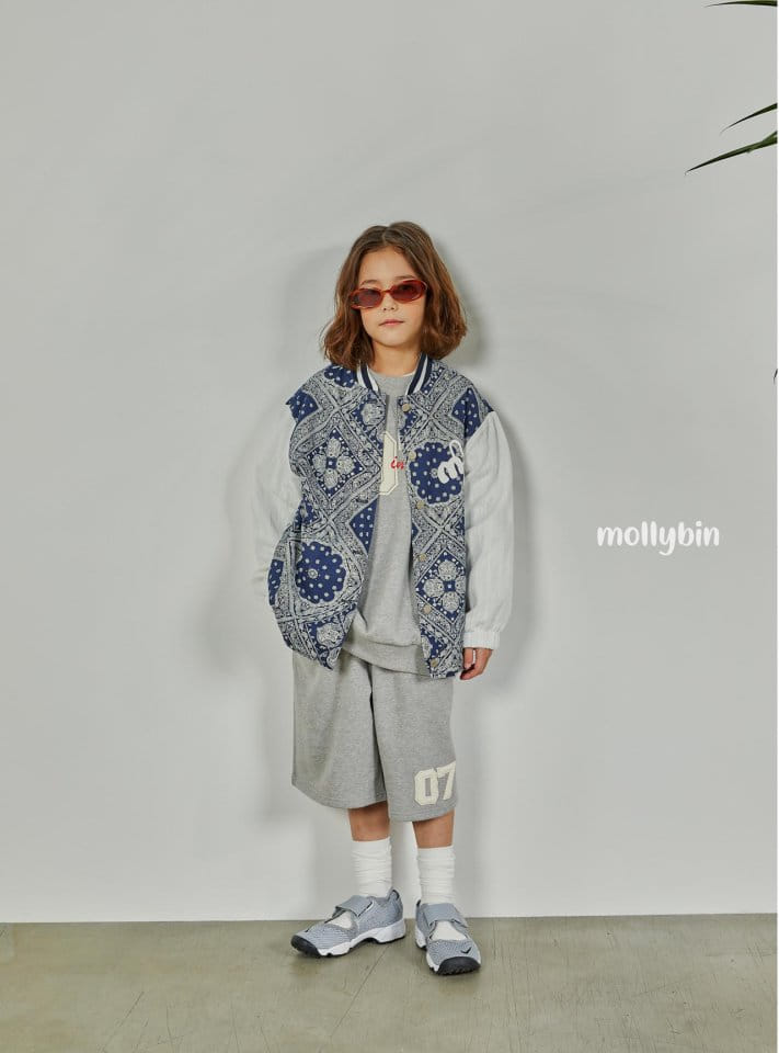 Mollybin - Korean Children Fashion - #stylishchildhood - Bandana Color Jumper - 12