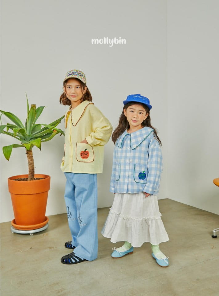 Mollybin - Korean Children Fashion - #stylishchildhood - Apple Blouse