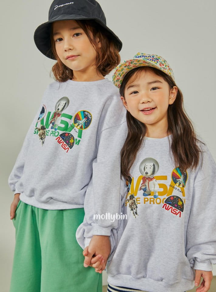 Mollybin - Korean Children Fashion - #toddlerclothing - Uni Sweatshirt