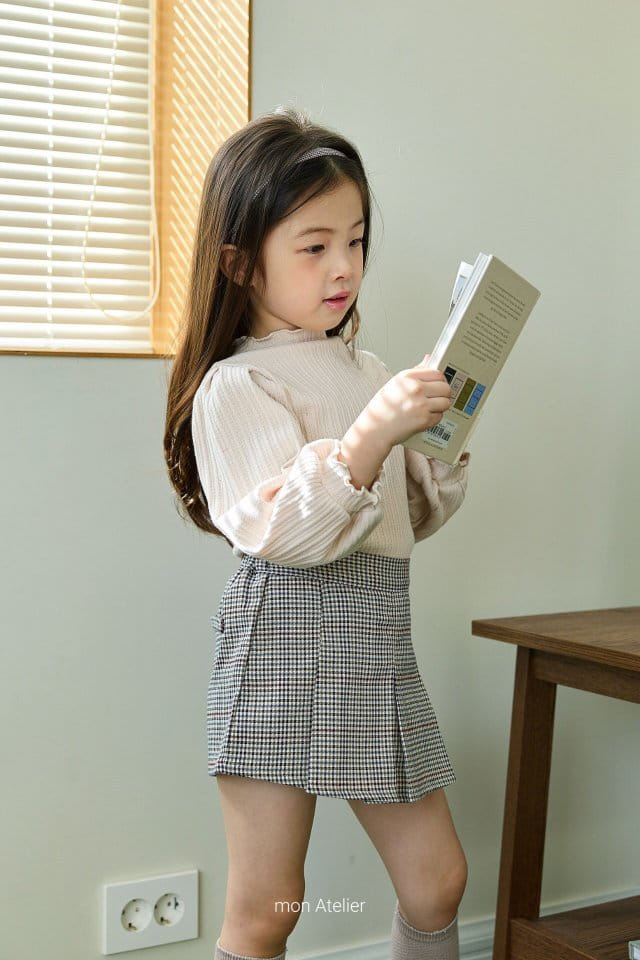 Mon Atelier - Korean Children Fashion - #Kfashion4kids - Joy Rib Tee - 6