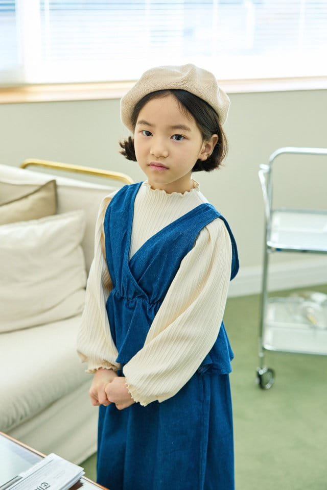 Mon Atelier - Korean Children Fashion - #childrensboutique - Cross Bustier - 8