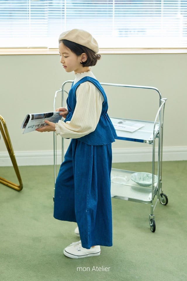 Mon Atelier - Korean Children Fashion - #childofig - Wide Pants - 4