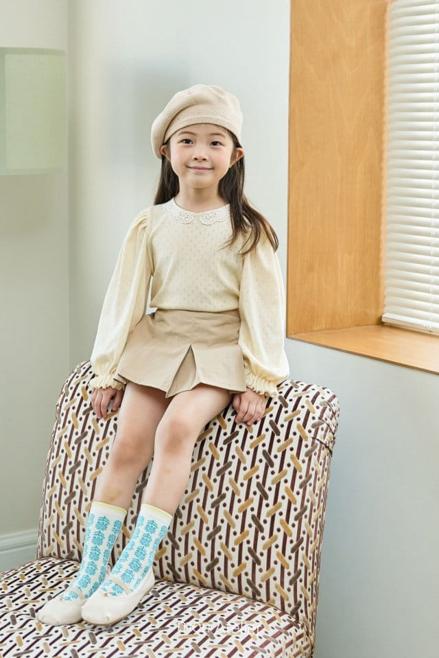 Mon Atelier - Korean Children Fashion - #designkidswear - Warm Blum Pants - 8