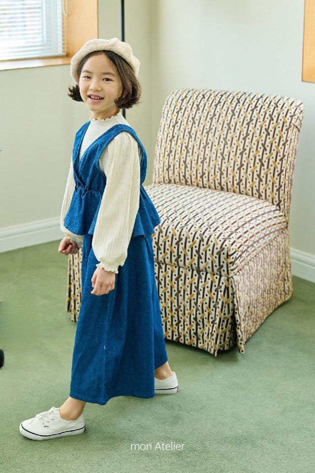 Mon Atelier - Korean Children Fashion - #designkidswear - Wide Pants - 5