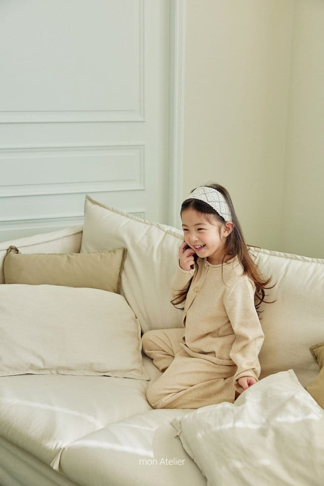 Mon Atelier - Korean Children Fashion - #designkidswear - Salon De Top Bottom Set