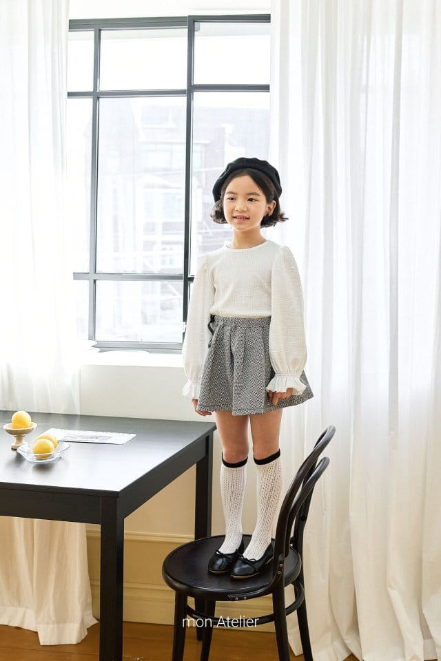 Mon Atelier - Korean Children Fashion - #designkidswear - Volume Tee