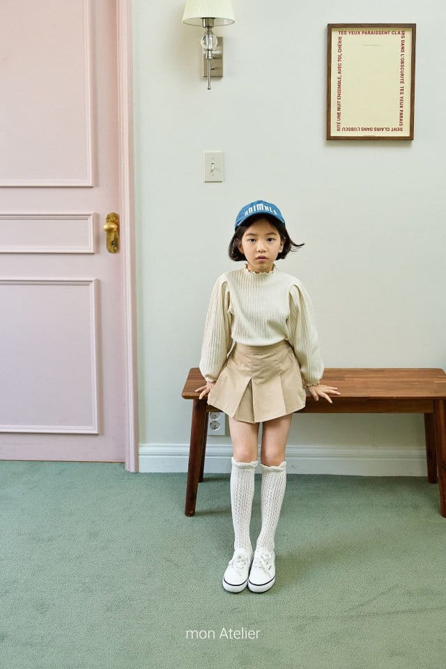 Mon Atelier - Korean Children Fashion - #discoveringself - Joy Rib Tee