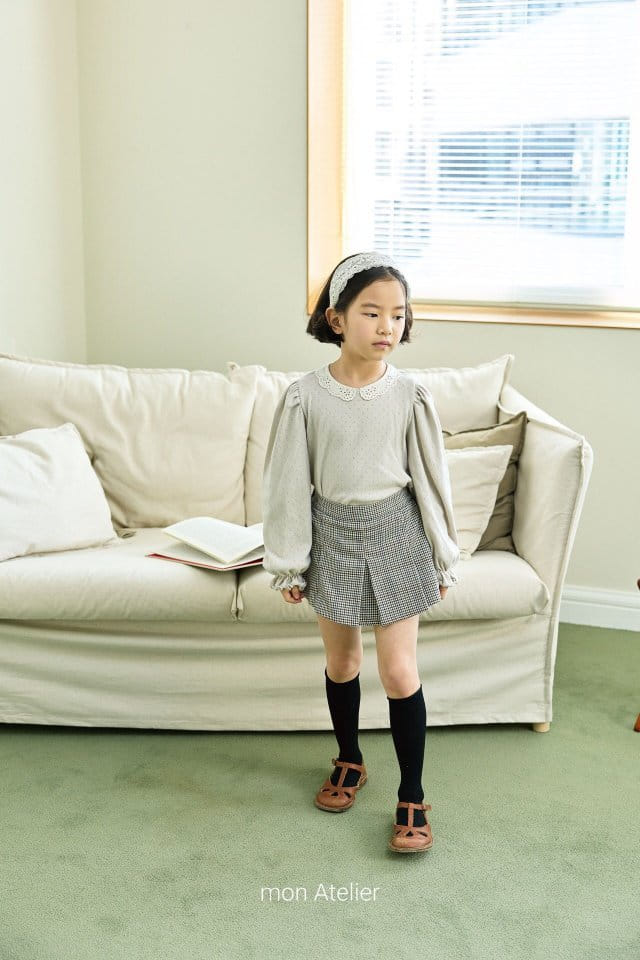 Mon Atelier - Korean Children Fashion - #fashionkids - Warm Blum Pants - 10