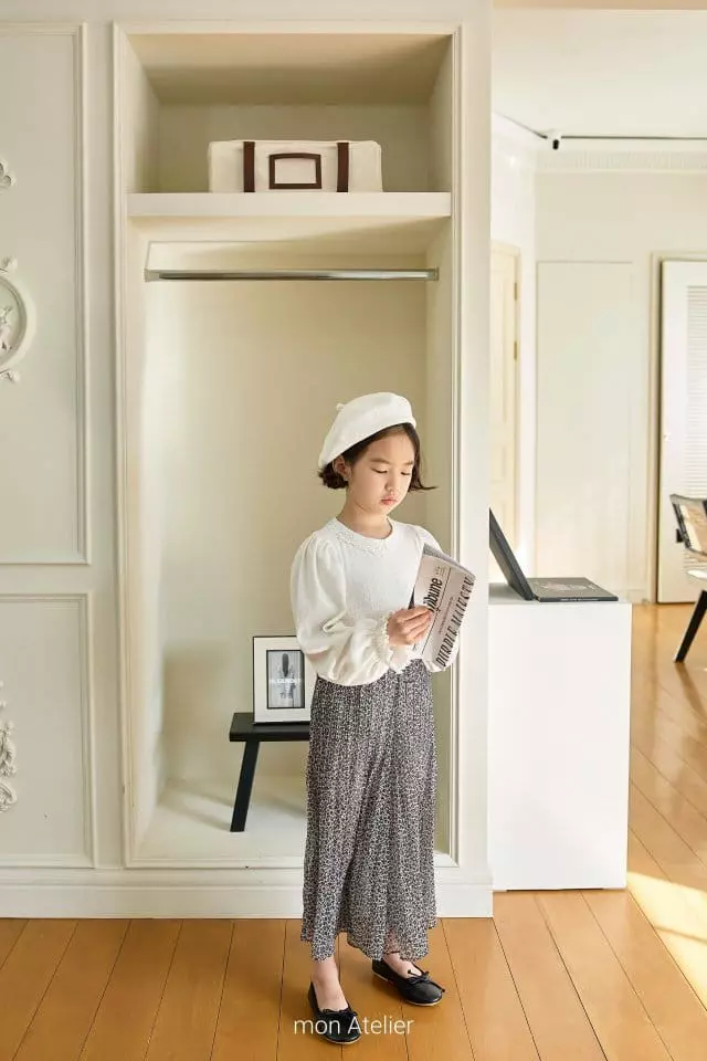 Mon Atelier - Korean Children Fashion - #fashionkids - Chiffon Pants - 6