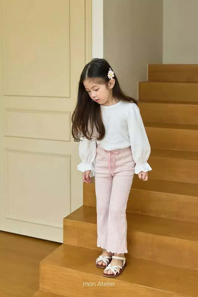 Mon Atelier - Korean Children Fashion - #fashionkids - Melody Pants - 5