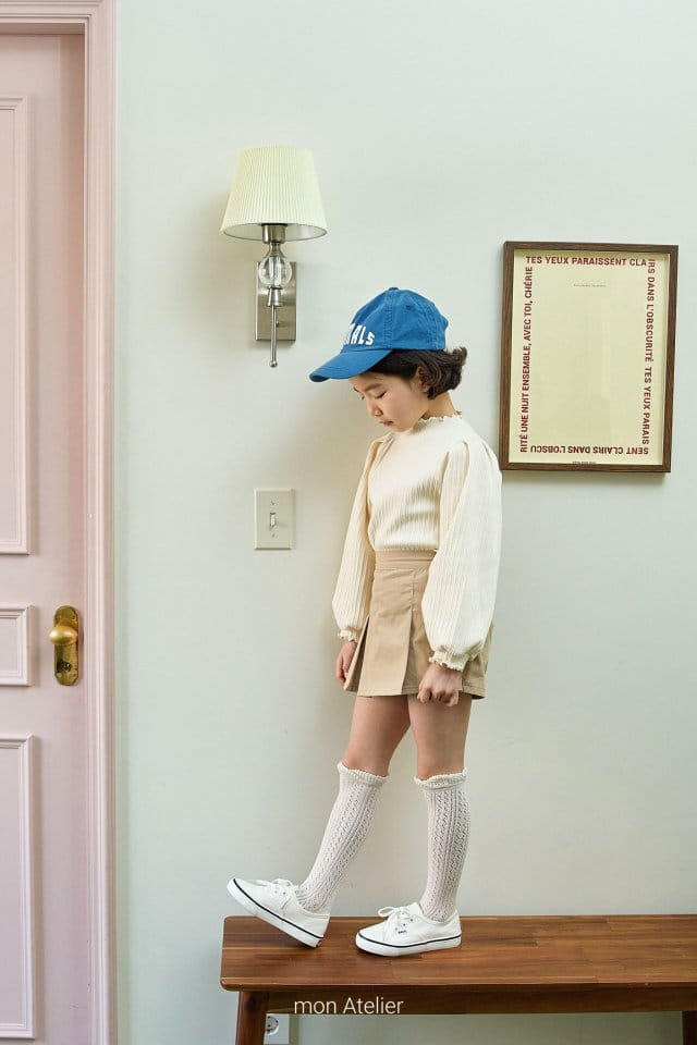 Mon Atelier - Korean Children Fashion - #fashionkids - Joy Rib Tee - 2