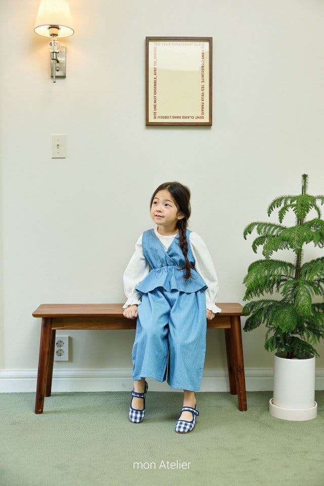 Mon Atelier - Korean Children Fashion - #fashionkids - Volume Tee - 4