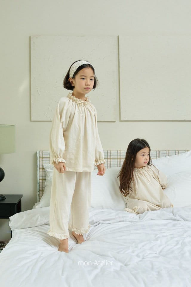 Mon Atelier - Korean Children Fashion - #kidsstore - Sunsu Pajama - 4