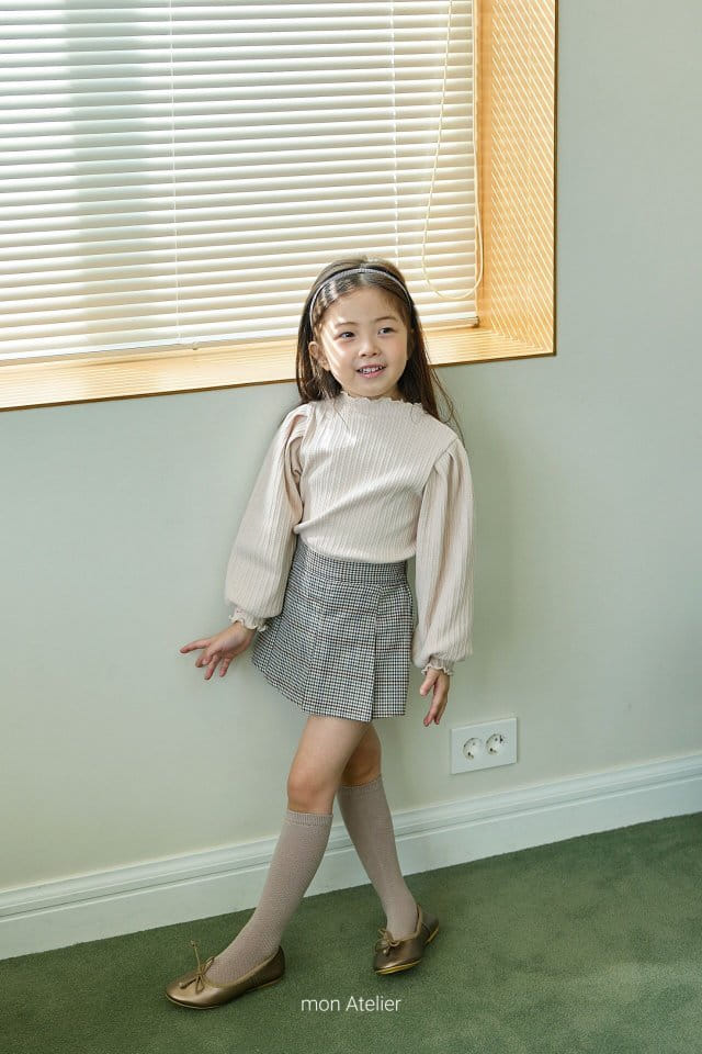 Mon Atelier - Korean Children Fashion - #kidzfashiontrend - Joy Rib Tee - 5