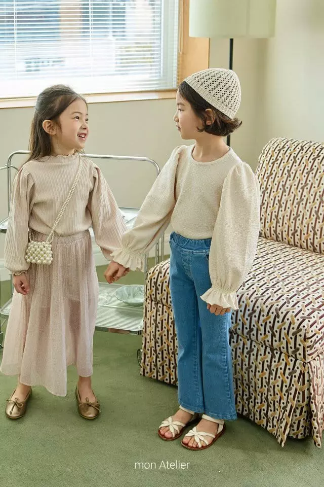 Mon Atelier - Korean Children Fashion - #littlefashionista - Chiffon Pants - 11