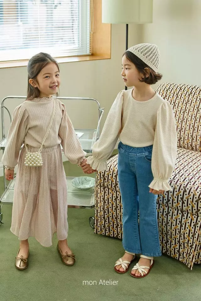 Mon Atelier - Korean Children Fashion - #magicofchildhood - Chiffon Pants - 12