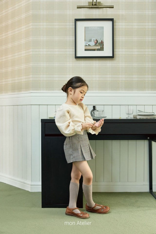 Mon Atelier - Korean Children Fashion - #minifashionista - Warm Blum Pants