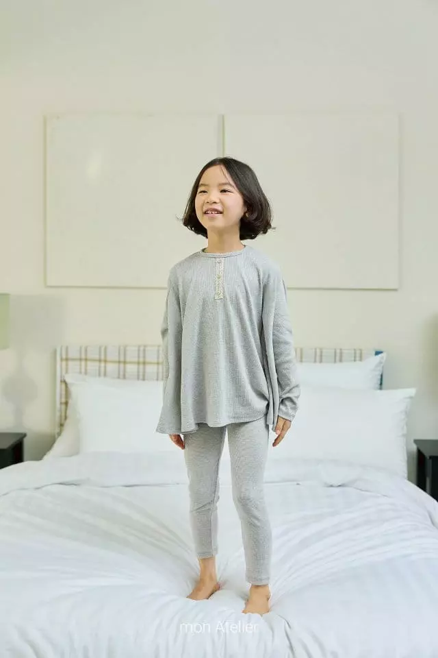 Mon Atelier - Korean Children Fashion - #stylishchildhood - At Home Tee - 12