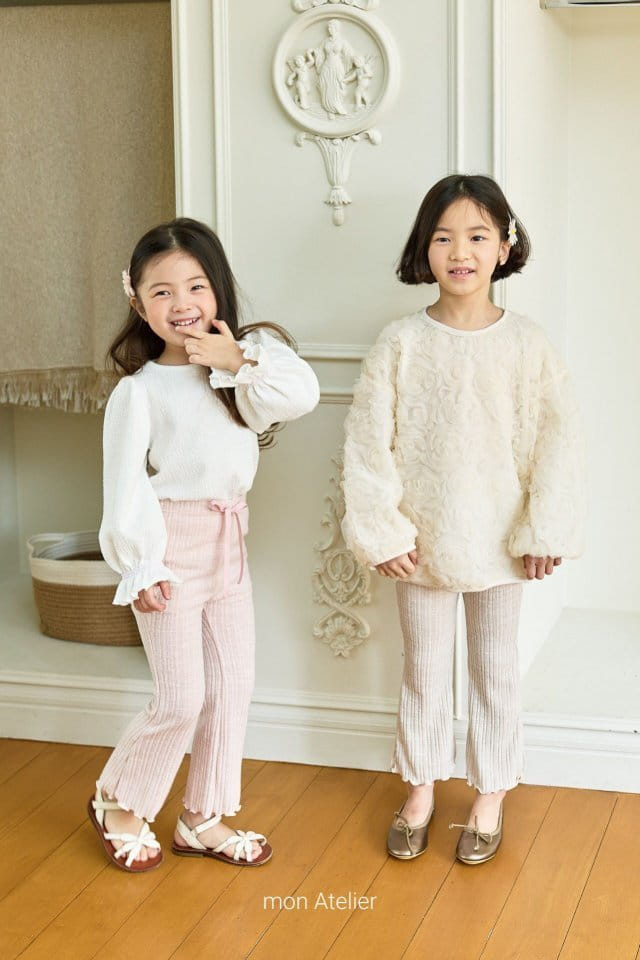 Mon Atelier - Korean Children Fashion - #todddlerfashion - Rose Pullover - 9