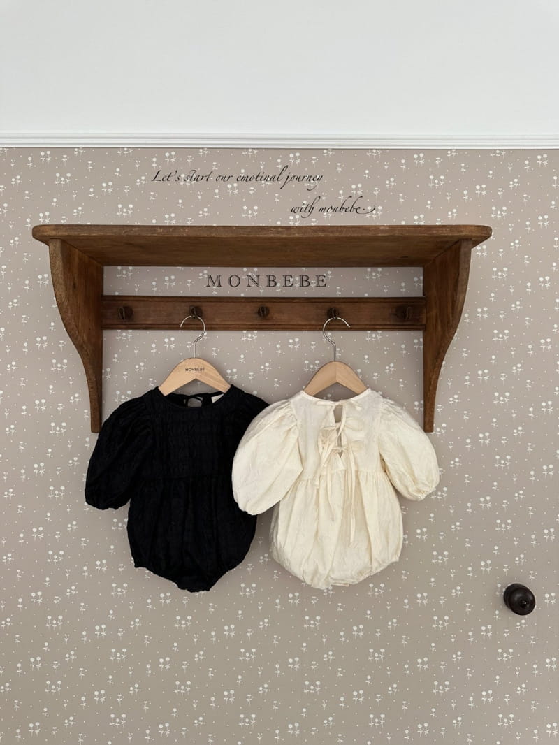 Monbebe - Korean Baby Fashion - #babyoutfit - Sasil Bodysuit - 6