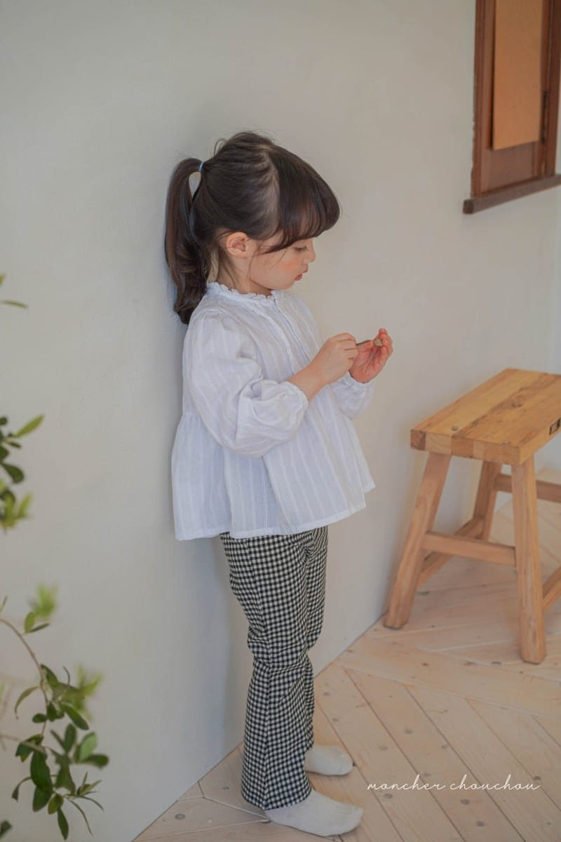 Moncher Chouchou - Korean Children Fashion - #Kfashion4kids - Check Pants - 3