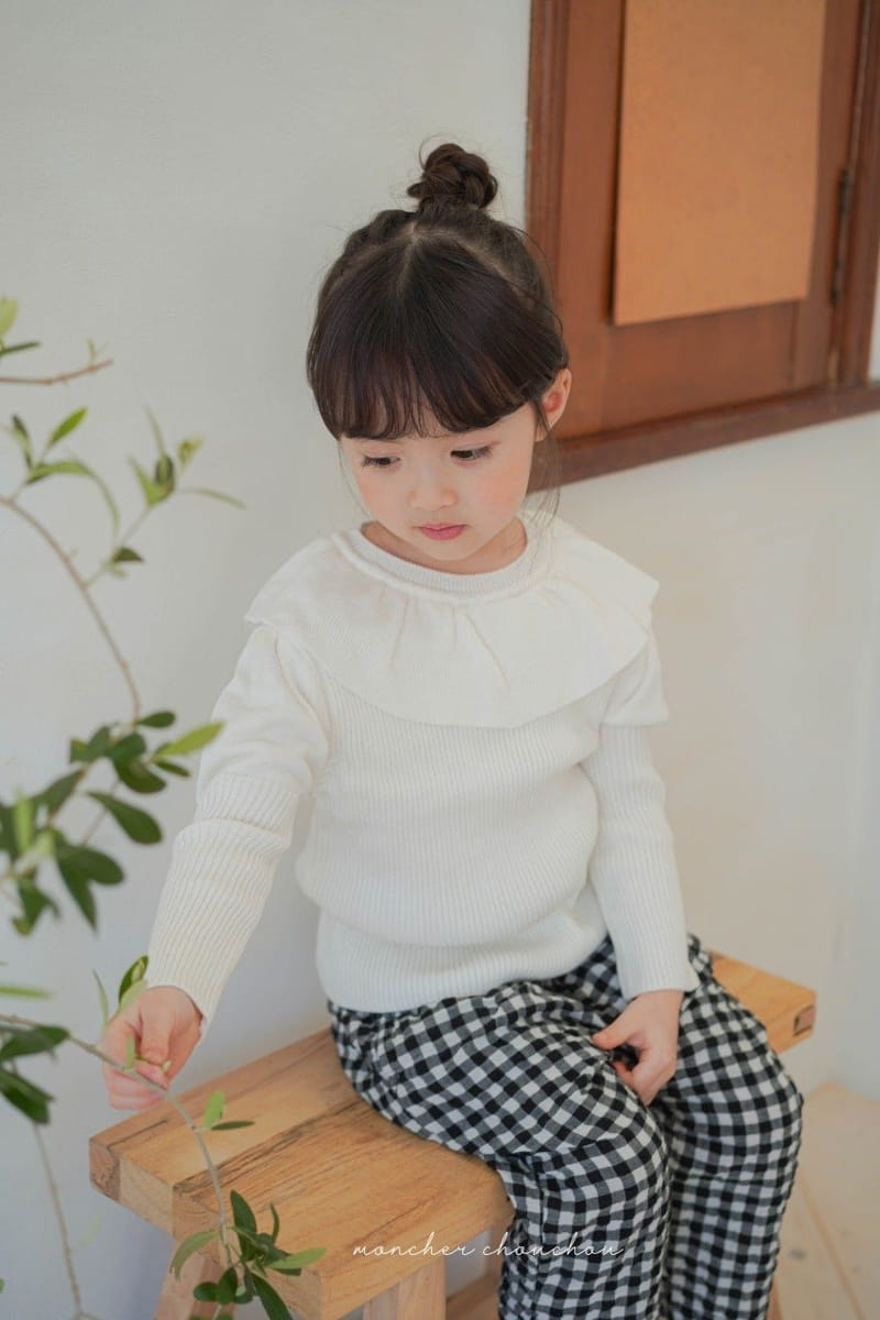 Moncher Chouchou - Korean Children Fashion - #prettylittlegirls - Baggy Pants - 5