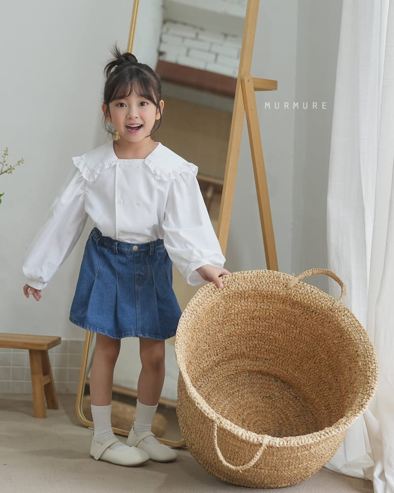 Murmure - Korean Children Fashion - #Kfashion4kids - Collar Blouse - 2