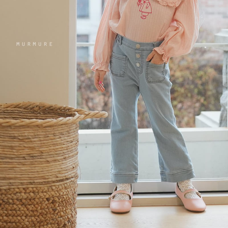 Murmure - Korean Children Fashion - #fashionkids - Roen Booyscut Jeans - 12