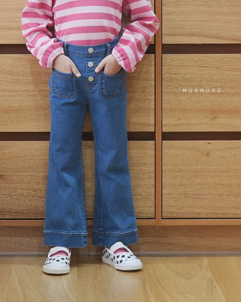 Murmure - Korean Children Fashion - #minifashionista - Roen Booyscut Jeans - 3