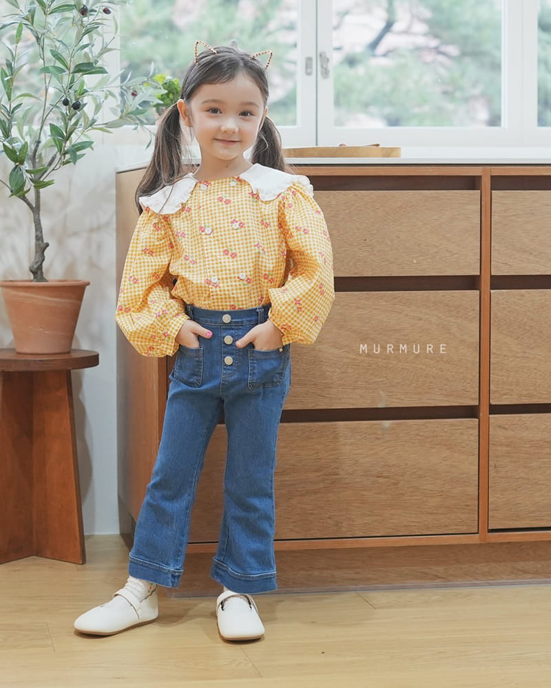 Murmure - Korean Children Fashion - #minifashionista - Roen Booyscut Jeans - 4