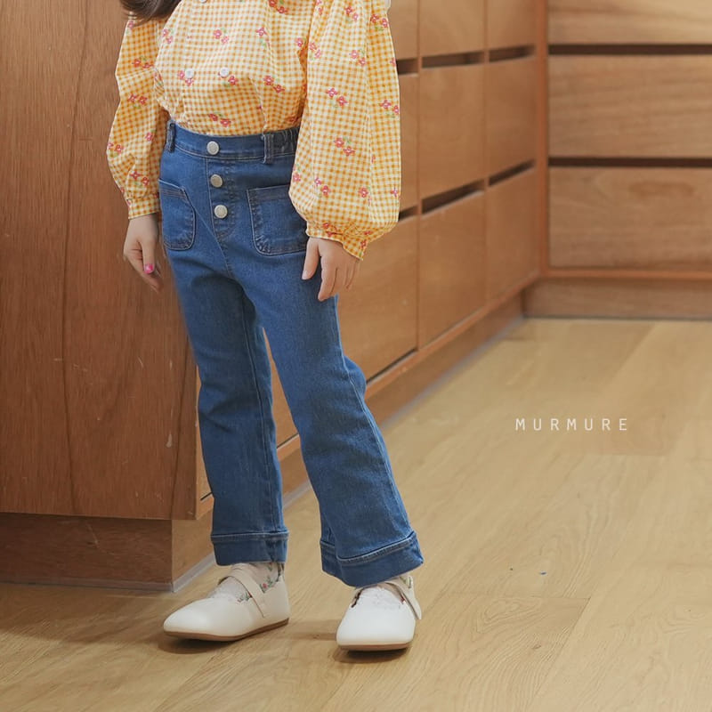 Murmure - Korean Children Fashion - #todddlerfashion - Roen Booyscut Jeans - 5