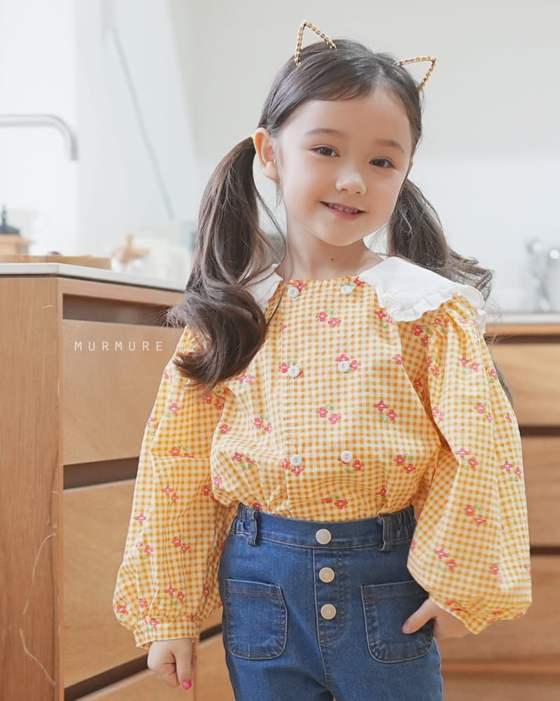 Murmure - Korean Children Fashion - #toddlerclothing - Collar Blouse - 8