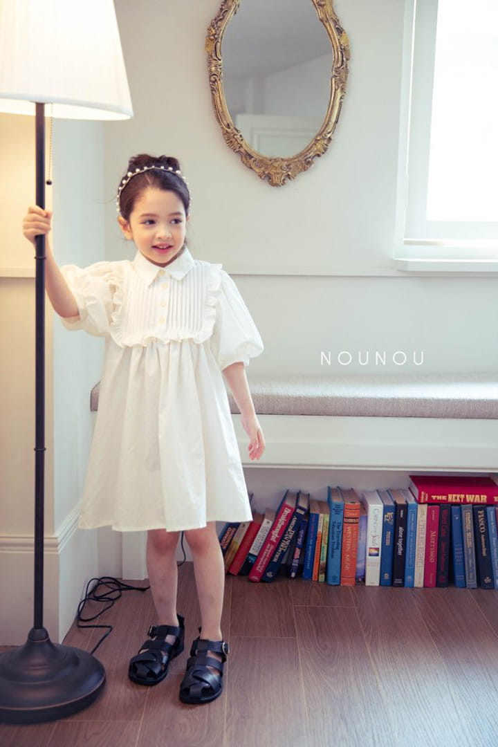 Nounou - Korean Children Fashion - #stylishchildhood - Pintuck One-piece - 4