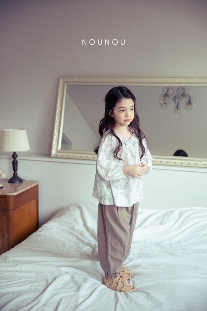 Nounou - Korean Children Fashion - #childofig - Natural Blouse - 3