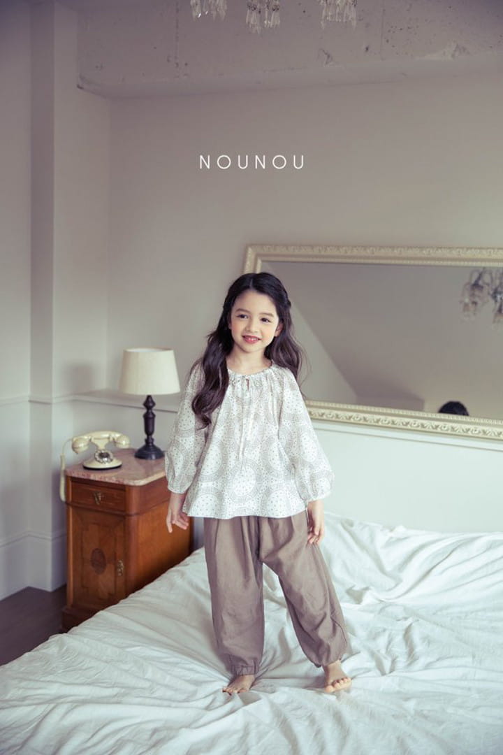 Nounou - Korean Children Fashion - #childrensboutique - Natural Blouse - 5