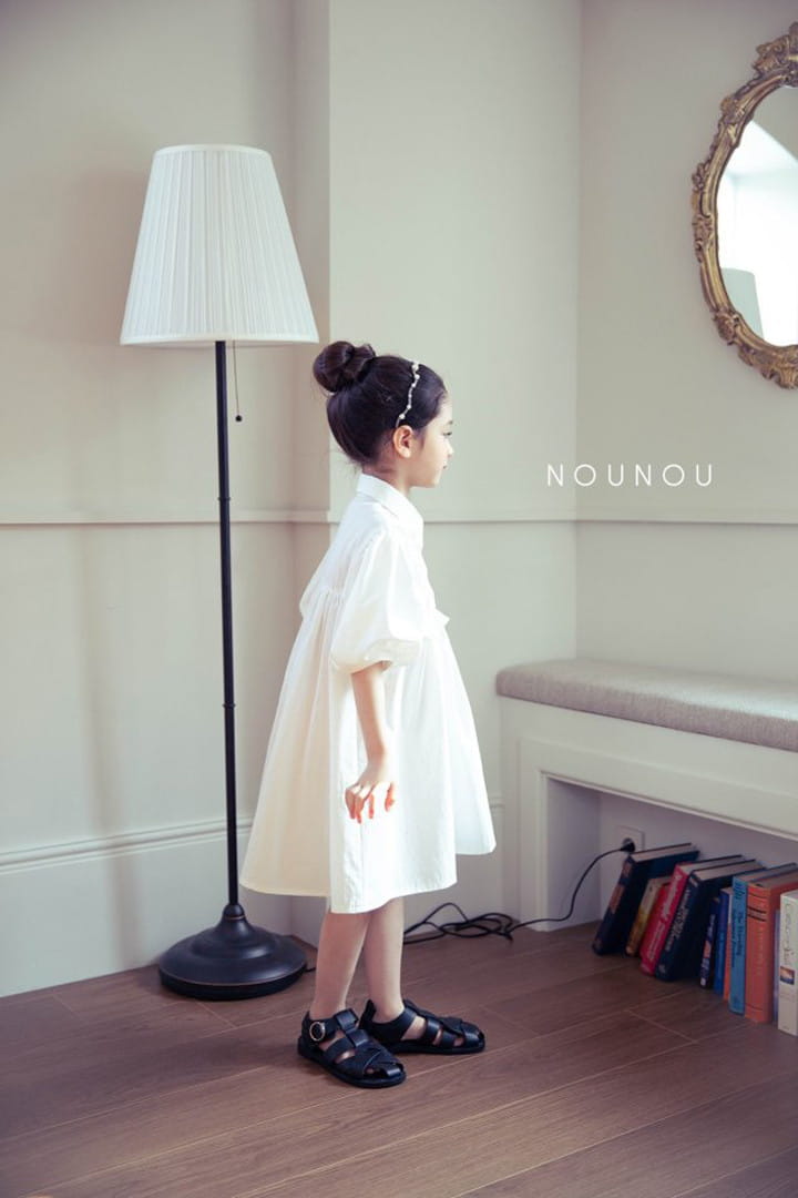 Nounou - Korean Children Fashion - #designkidswear - Pintuck One-piece - 6