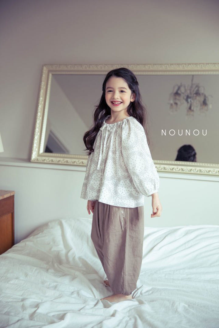 Nounou - Korean Children Fashion - #discoveringself - Natural Blouse - 7