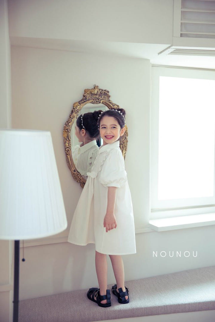 Nounou - Korean Children Fashion - #fashionkids - Pintuck One-piece - 8