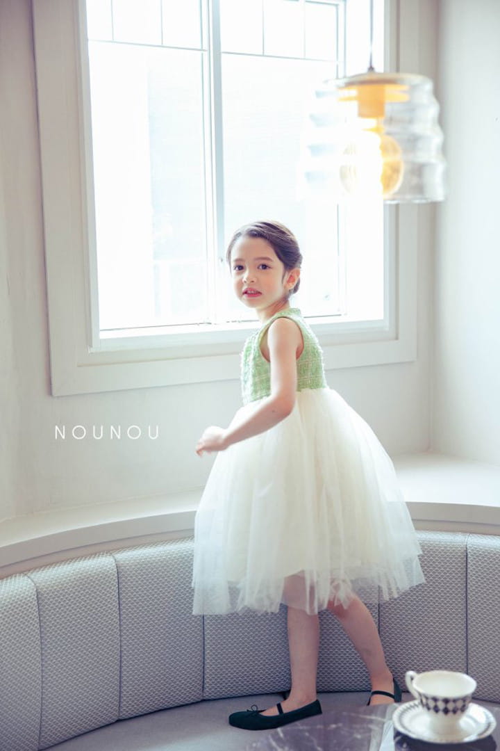 Nounou - Korean Children Fashion - #fashionkids - Twid Sha One-piece - 5