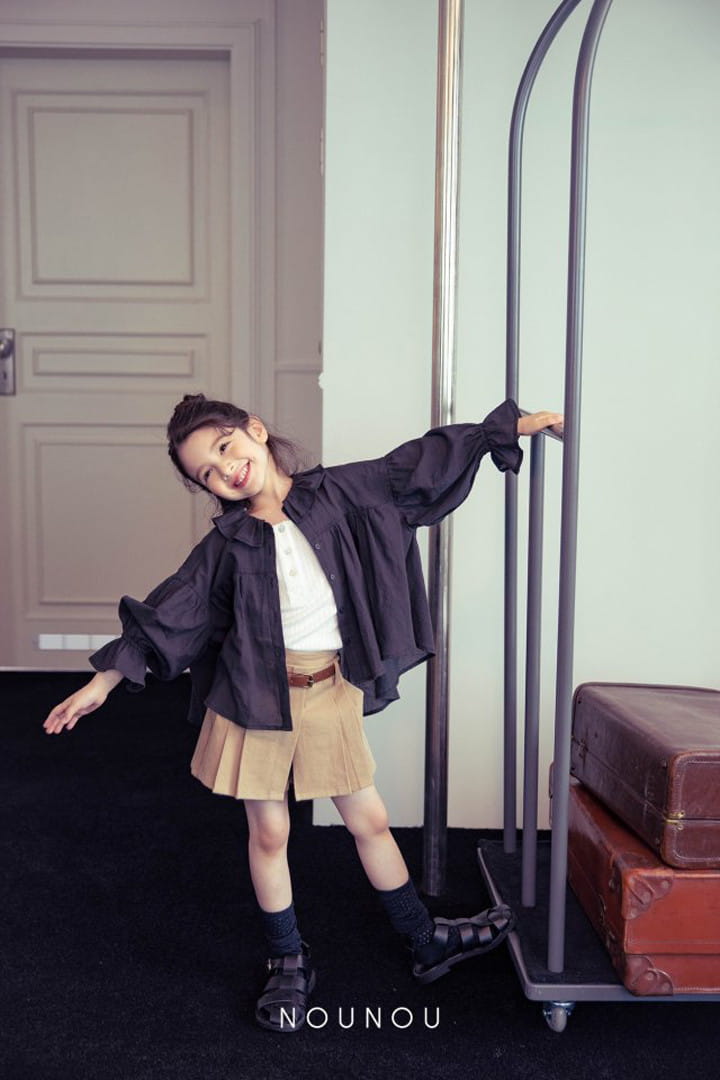 Nounou - Korean Children Fashion - #kidsshorts - Skirt Pants - 3