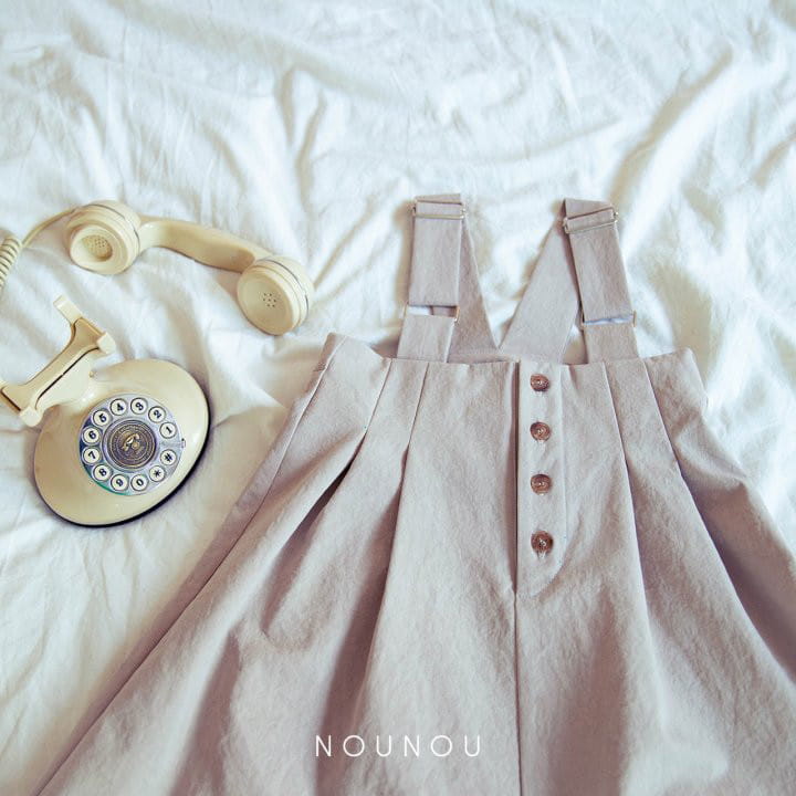 Nounou - Korean Children Fashion - #kidsstore - Dungarees Skirt