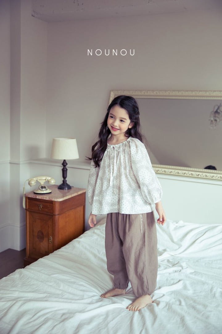 Nounou - Korean Children Fashion - #kidsstore - Natural Blouse - 10