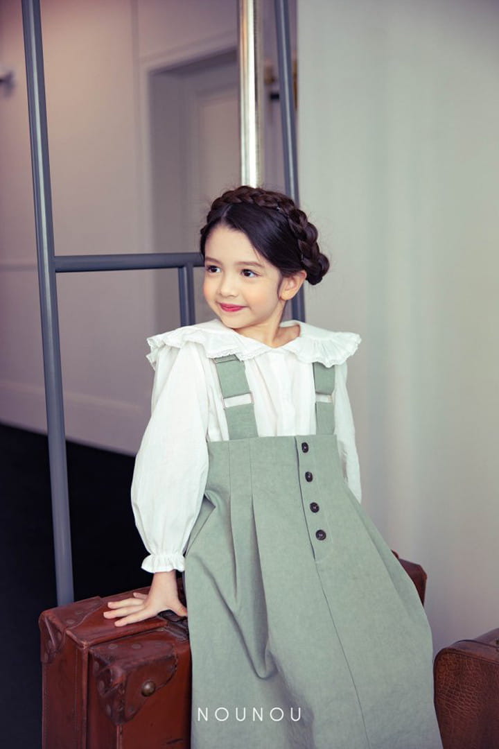 Nounou - Korean Children Fashion - #magicofchildhood - Dungarees Skirt - 5