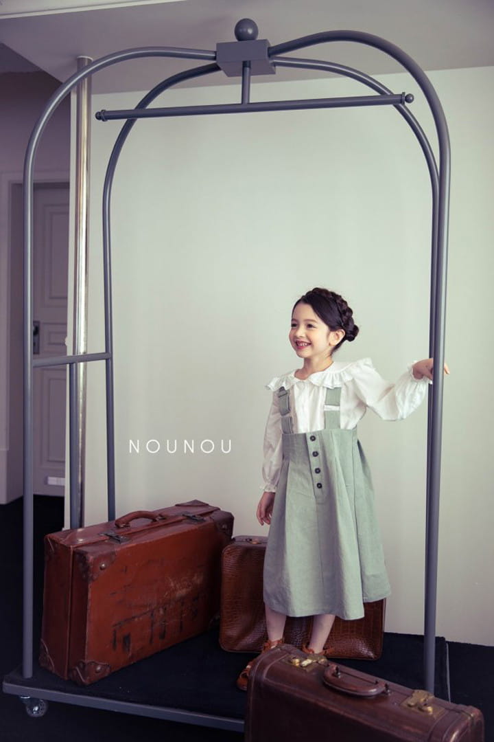 Nounou - Korean Children Fashion - #prettylittlegirls - Dungarees Skirt - 7