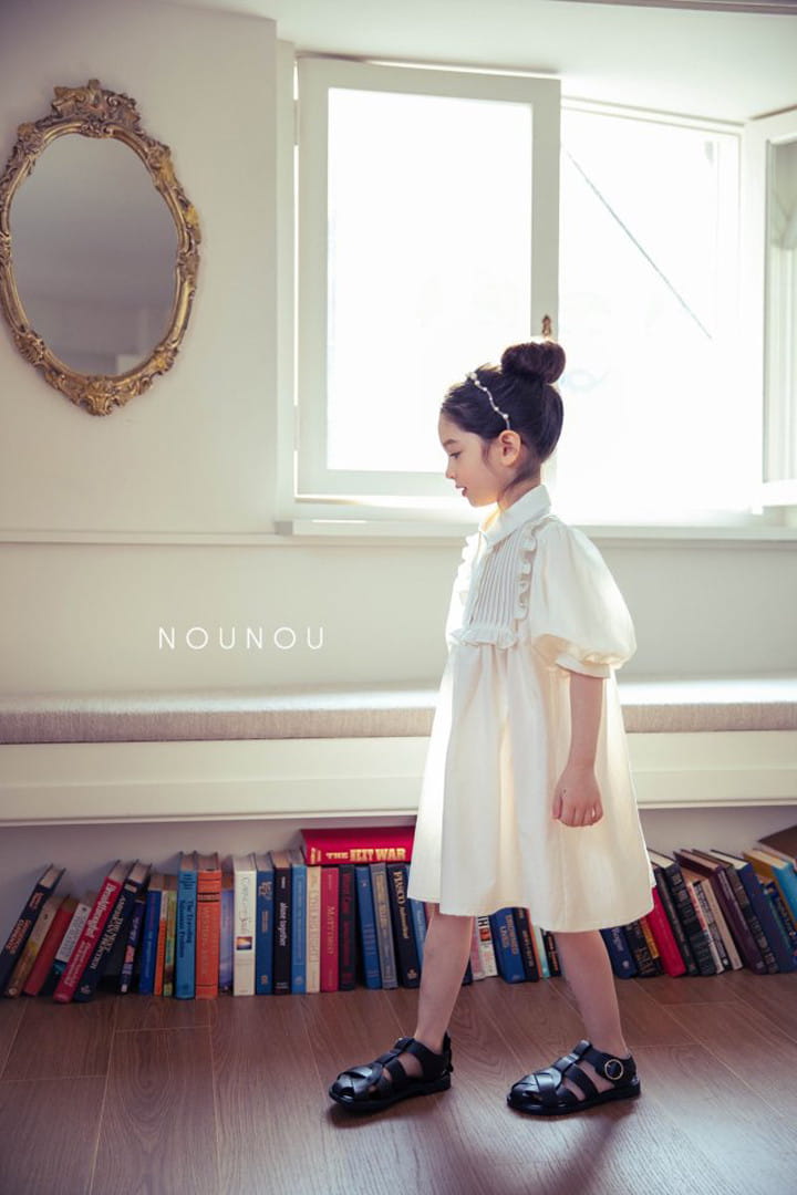 Nounou - Korean Children Fashion - #stylishchildhood - Pintuck One-piece - 3