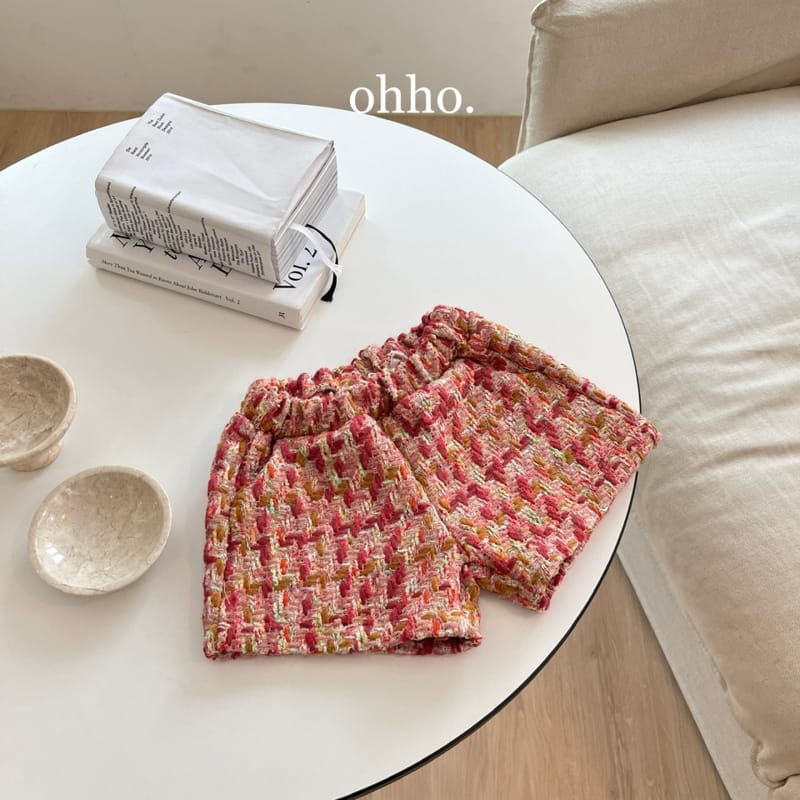 Ohho - Korean Children Fashion - #discoveringself - Jenny Twid Pants - 2