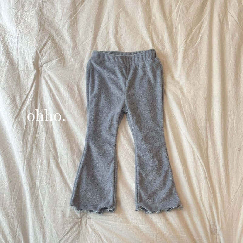 Ohho - Korean Children Fashion - #kidsshorts - Terry Pants - 7