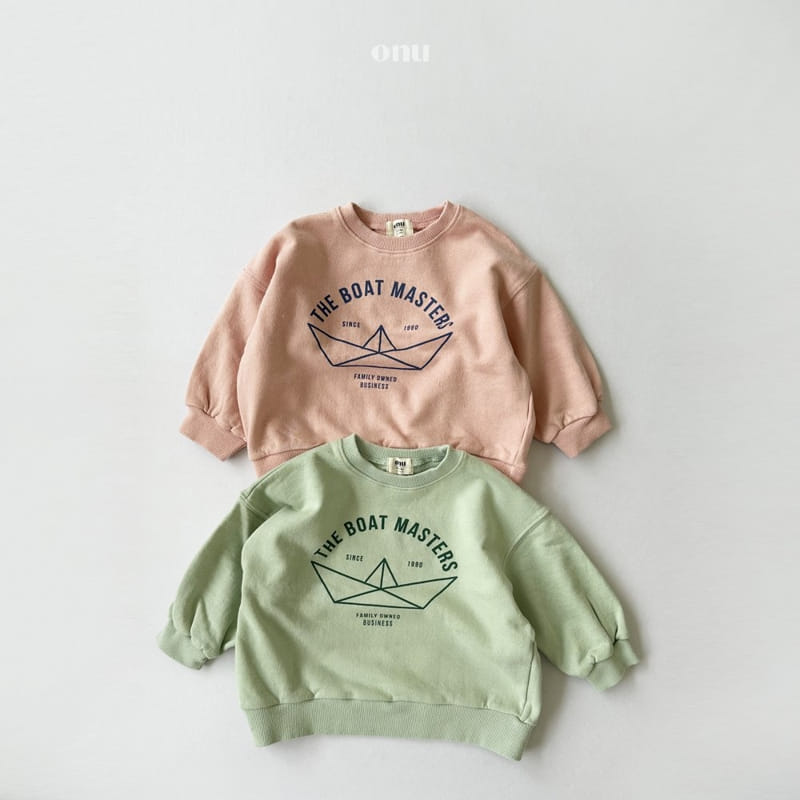 Onu - Korean Children Fashion - #childofig - Boat Sweatshirt - 3