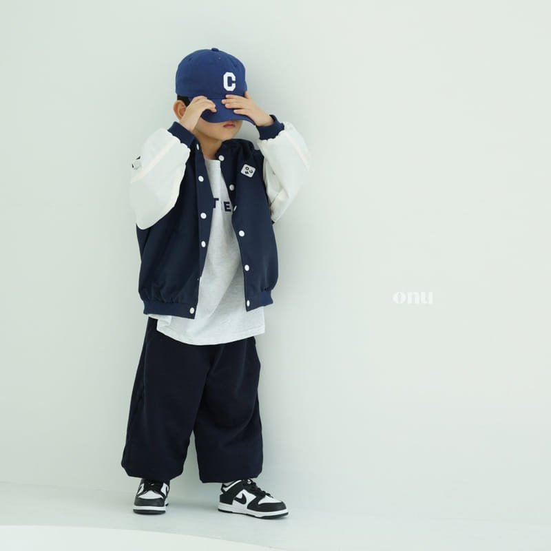 Onu - Korean Children Fashion - #designkidswear - Friends Base Ball Jumper - 7