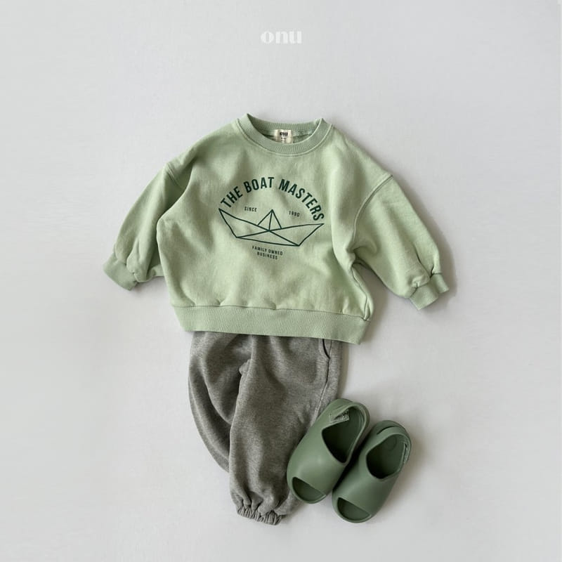 Onu - Korean Children Fashion - #designkidswear - Boat Sweatshirt - 6